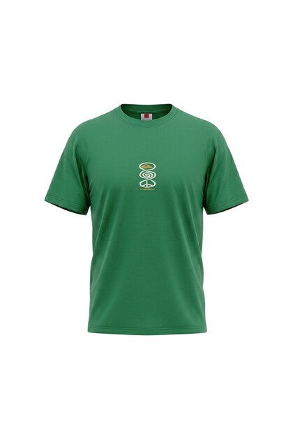Quiksilver Erkek Yeşil Harmony Spiral Tshirt Eqyzt08304-gnz0
