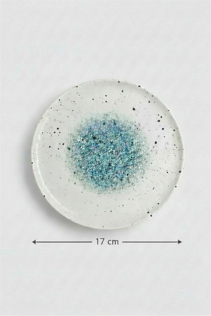 Set de 12 farfurii plate Valencia 17 cm Digital Splash