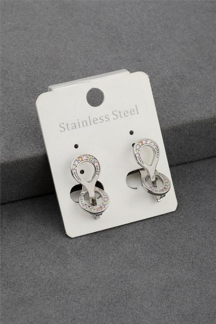 316 L Stainless Steel - Anti-Allergic - Non-Tarnishing - Zircon Stone - Vip Design Earrings