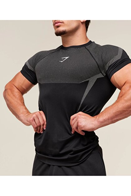 GYM GYMSHARK Onyx 5.0 Seamless T-Shirt - Fiyatı, Yorumları