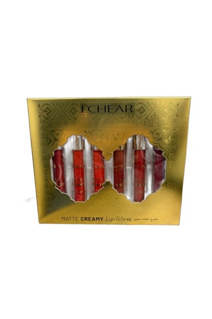 Matte Creamy Long-Wearing Lip Gloss Velvet Liquid Lipstick Set (3g x 6 Pieces)