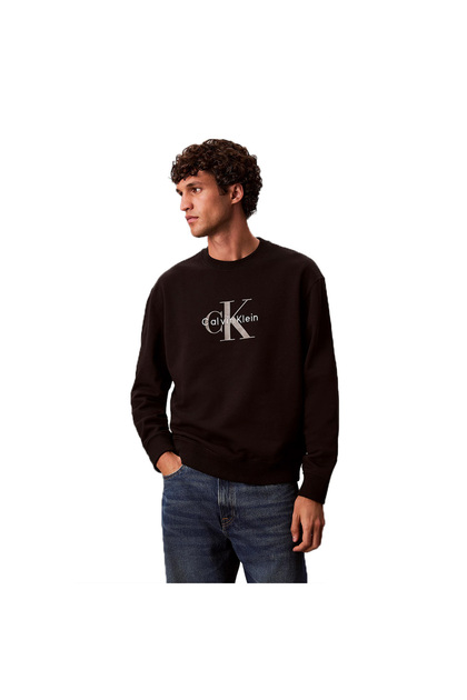 Hanorac supradimensionat cu monogramă pentru bărbați XL
