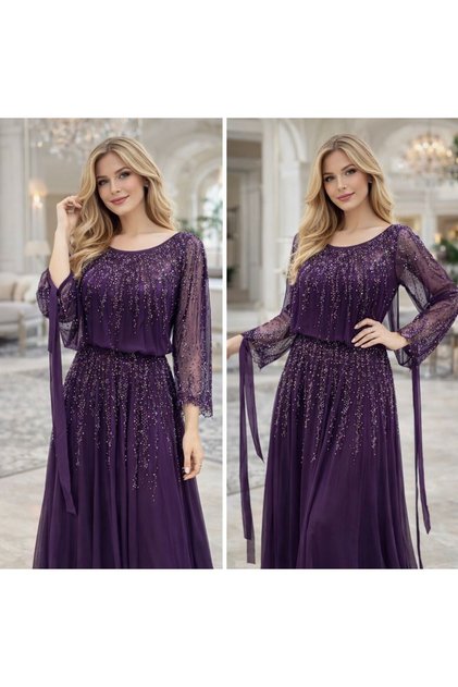 Soft evening dress