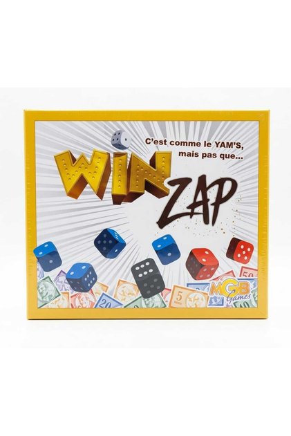 WinZap Games επιτραπέζιο παιχνίδι, παιχνίδι με ζάρια και στρατηγικής, στα γαλλικά, για 2-6 παίκτες