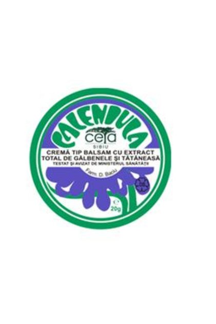 Unguent Galbenele si Tataneasa Ceta, 20g/25ml