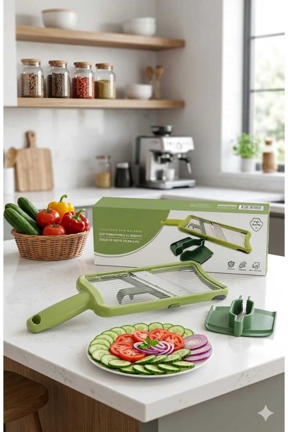 Multi-Functional Vegetable and Fruit Slicer Grater – Practical Kitchen Helper
