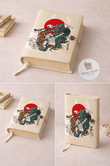 غلاف كتاب ياباني بتصميم زن، هدية للقارئين اليابانيين، غلاف كتاب بتصميم فني آسيوي، حقيبة قراءة بسيطة (للكتب مقاس A5)