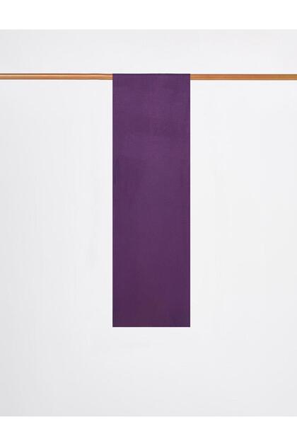 Combed Cotton Shawl Eggplant Purple