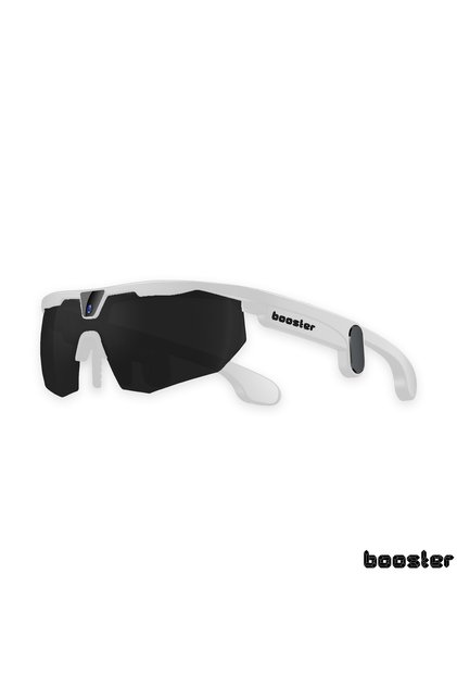 Booster Vision Ride Ochelari Smart cu Cameră 8MP, Bluetooth 5.3, WiFi, Control Vocal AI, IP66, USB-C, pentru Ciclism și Sport