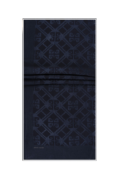 Navy Blue 75 X 190 Naia Lumina Shawl