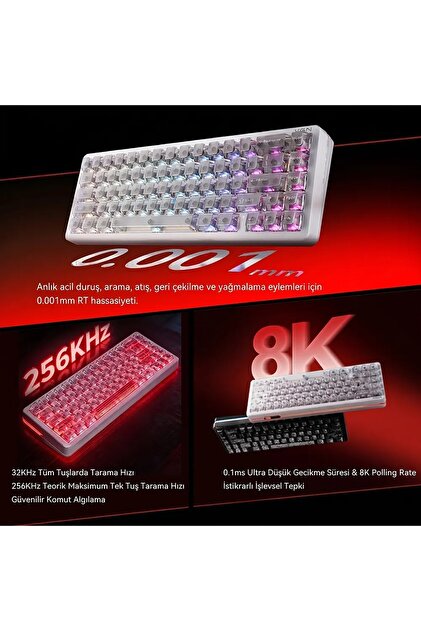 VGN Neon 68HE SC Super Competitive 8K Manyetik E-Spor Klavyesi