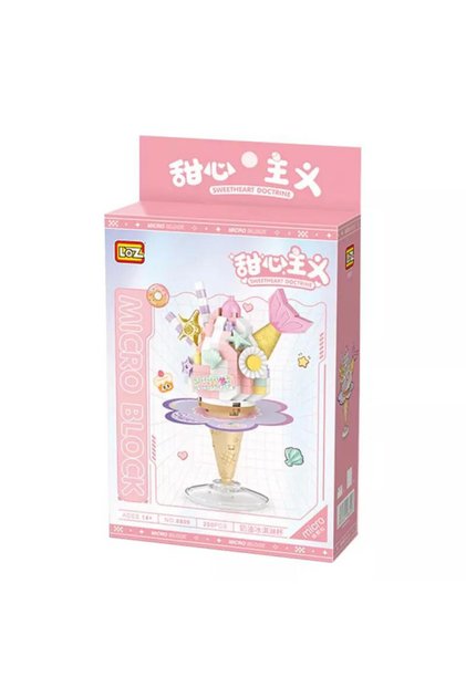 Micro Block Cup Ice Cream Lego Set 200 Pieces Lz-8609