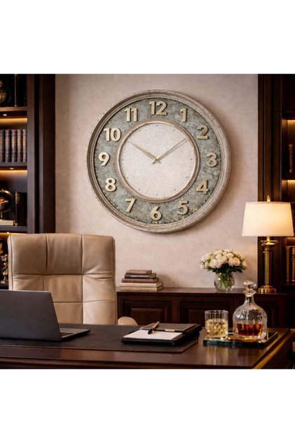 Ceas de perete mare, 50 cm, premium, design elegant, stil modern, Model 4