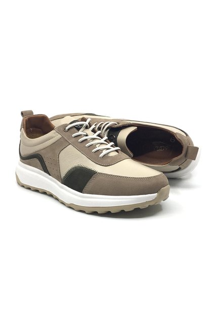2502 100% Genuine Leather Orthopedic Men's Daily Summer Shoes with Rubber Laces 1. Class Shoes 40-44