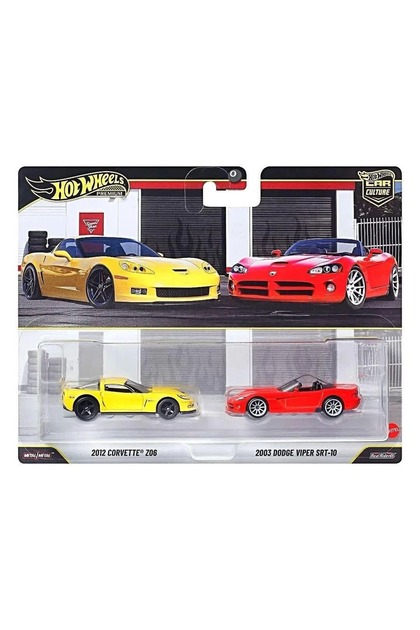 ホットウィール プレミアム 10台セット HOT WHEELS Premium Car Culture Chevrolet Corvette Z06 ve Dodge