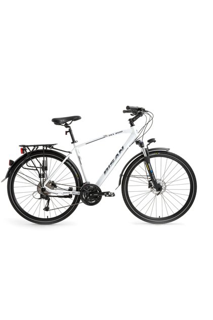 TRX 8500 CITY ERKEK ŞEHİR BİSİKLETİ 46CM HD 28 JANT 27 VİTES MAT BEYAZ LACİVERT