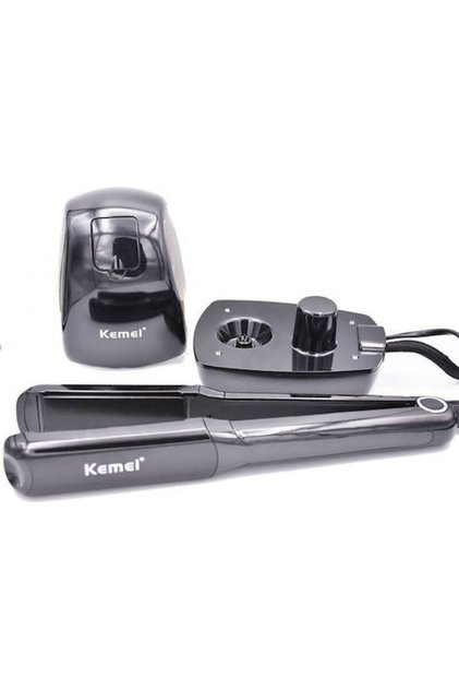 KM-9090 Ισιωτική Μαλλιών με Ατμό