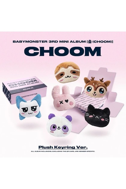COOKYSTORETR BABYMONSTER - CHOOM (ASA Plush Keyring Ver.) - Fiyatı