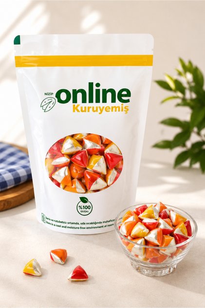 Akide Şekeri Allı Güllü - 500 Gr