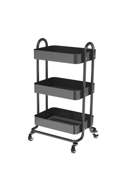 Carucior Ucenic organizator metalic cu 3 niveluri si roti