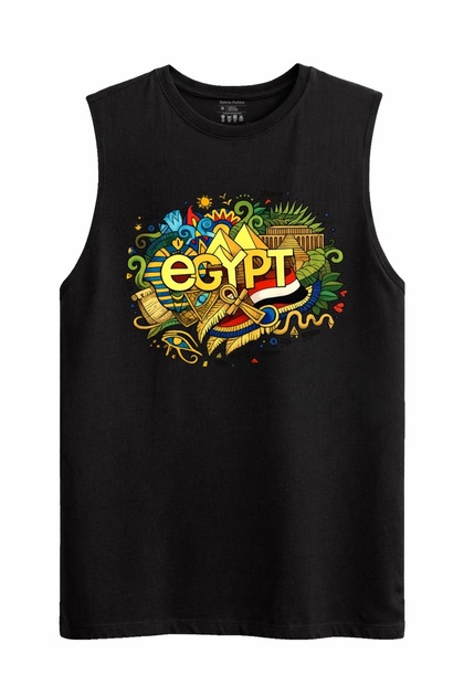 Egypt Heritage Fusion Sleeveless Tank Top