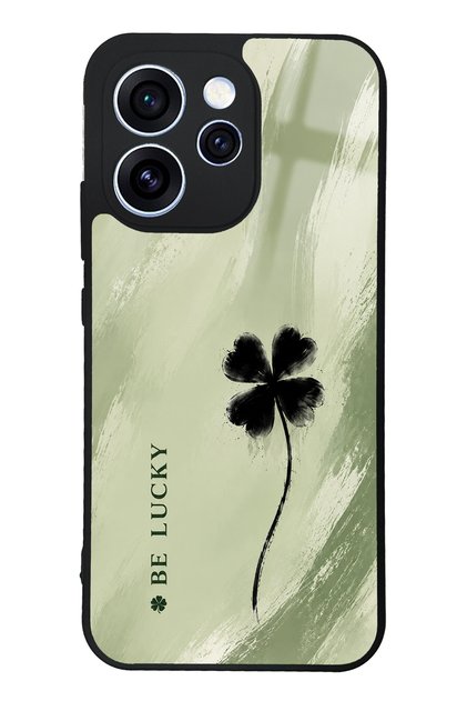 Oppo Reno 15 Pro Sage Lucky Clover Design Glossy Phone Case