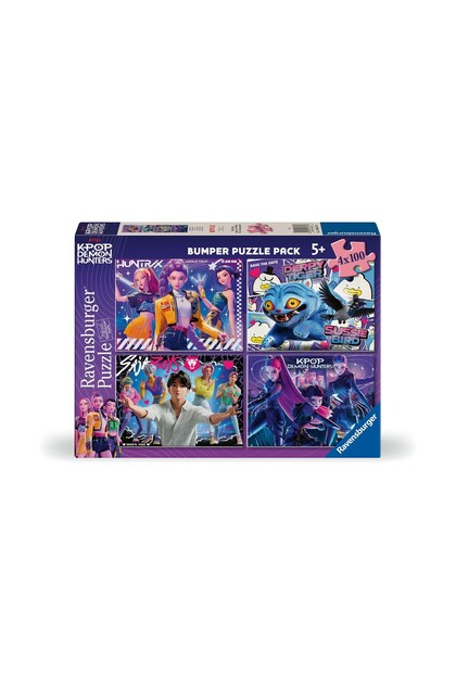 Puzzle K-Pop Demon Hunters 4x100 piese (12004757)