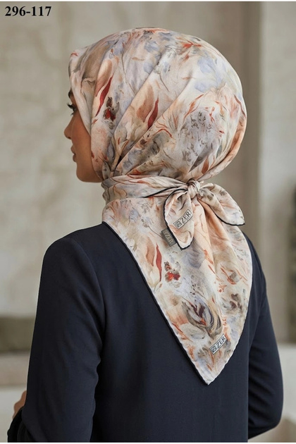 Scarfs Dijital Soft Pamuk Eşarp 296-117