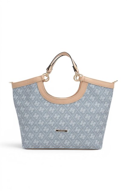 Blue - Ten Monogram Women's Handbag Sp1189