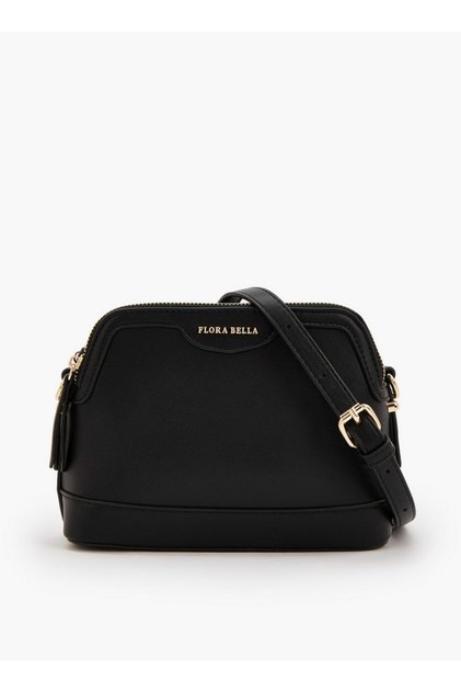 Solid Crossbody Bag with Detachable Strap
