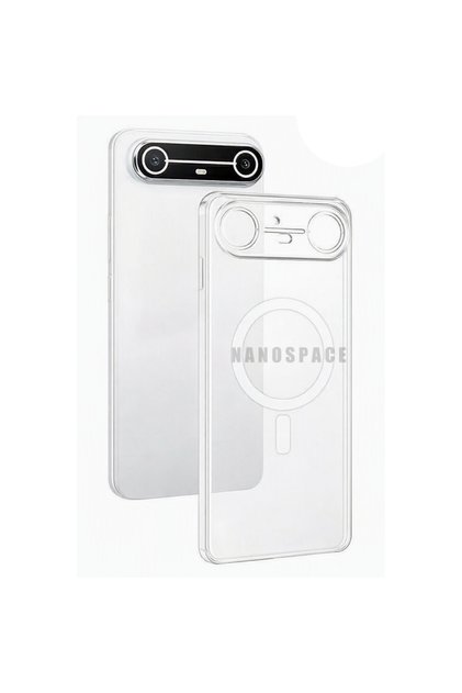 Tecno Spark Slim Uyumlu Sert Mika Magsafe Şeffaf Kamera Korumalı Kılf