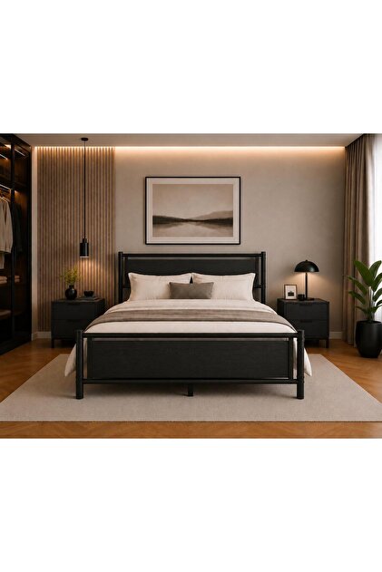 Metal Karyola, HSN XL Metal Karyola Renk seçenekli, Çift Kişilik