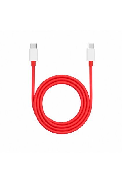 2m USB C to USB C 100W Type-C Fast Charging Cable for OnePlus Ace, 10A High Current Red USB-A to C /