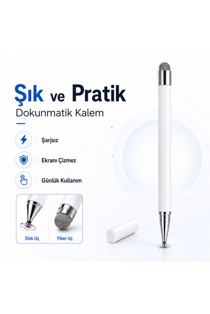 Dual Tip Touch Pen Disc Fiber Tip Compatible with Samsung Galaxy Tab A9+ Plus X210