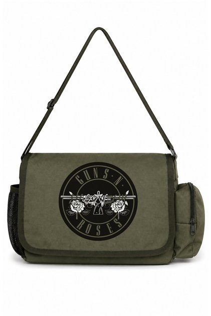 Guns N' Roses Rock Metal Music Band Printed Unisex School, Sports, Office Multi-Purpose Messenger Bag