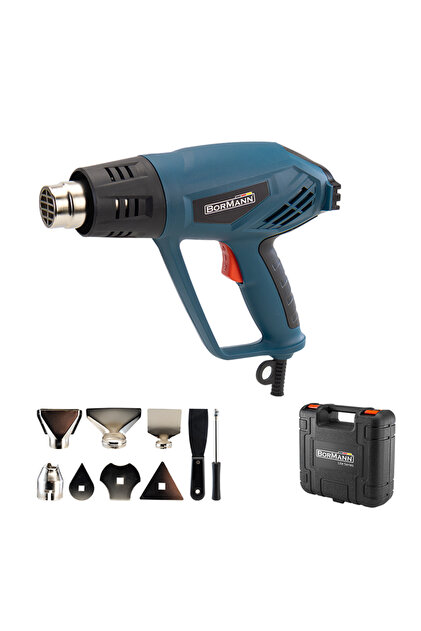 BHG 2200 Πιστόλι θερμού αέρα 2000 W με ρύθμιση θερμοκρασίας έως 550°C ° C