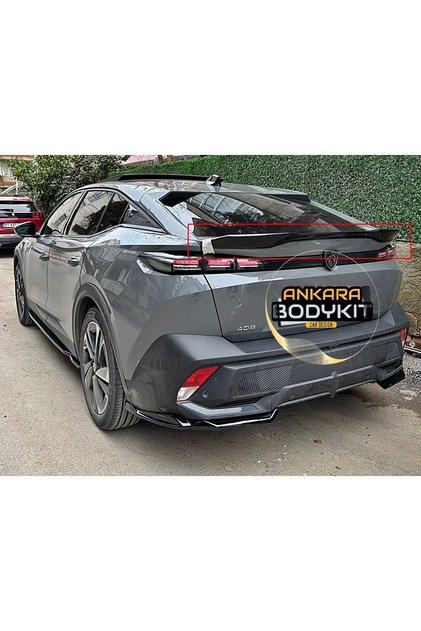 PEUGEOT 408 SPOİLER - PLASTİK - PARLAK SİYAH