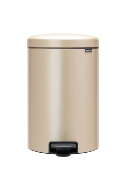 Newıcon Champagne Pedallı Çöp Kutusu 20l
