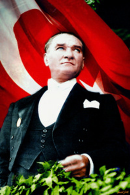 Atatürk Resmi Raşel Kumaş 100x150cm.