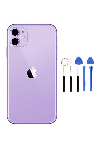 instatech Apple Iphone 11 Boş Kasa + Montaj Seti Hediye - Mor