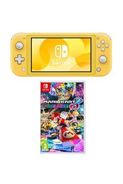 Nintendo Switch Lite Konsol Sarı + Nintendo Super Mario Odyssey