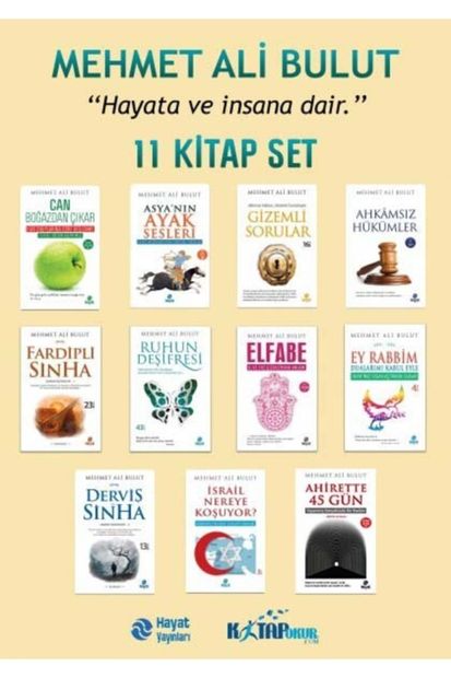 Hayat Yayınları Hayatı Anlatan Kitaplar Mehmet Ali Bulut Seti 11 Kitap - 1