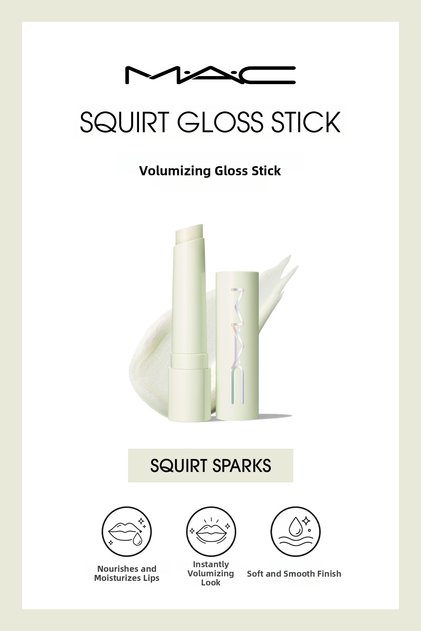 M·A·C Squirt Gloss Stick - ملمع شفاه بتأثير ممتلئ - Squirt Sparks