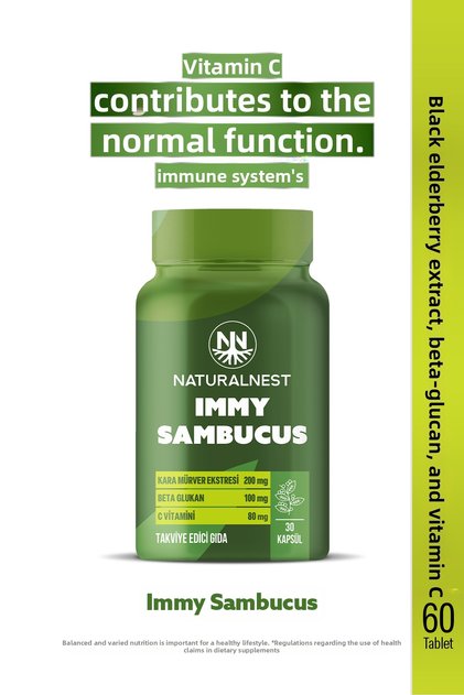 Std Immy Sambucus 20 Capsules (Single Pack)