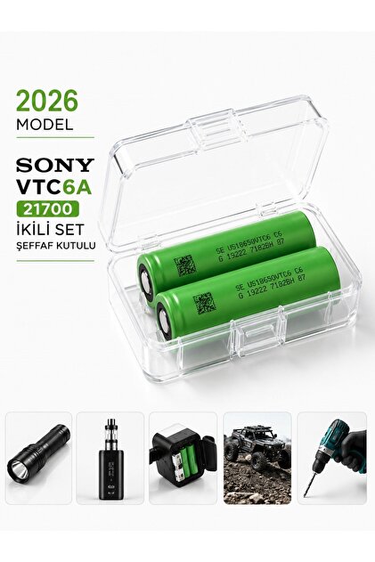 intermax Murata Sony 21700 3.7v Vtc6A 4000mah Lityum Şarj