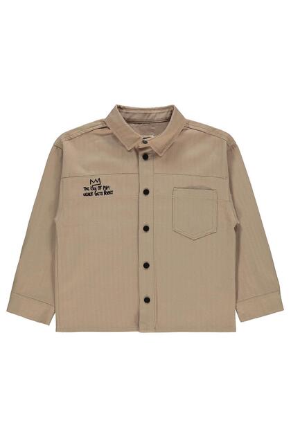 Boy's Shirt 6-9 Years Mink