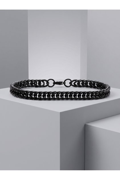 Flat Mariner Steel Chain 6mm Men's Gift Bracelet 01851