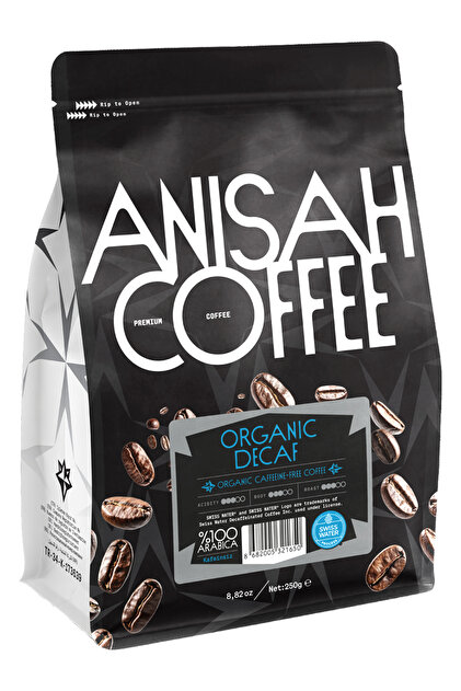 Anisah Coffee Organik Decaf Kafeinsiz Filtre Kahve | 250gr