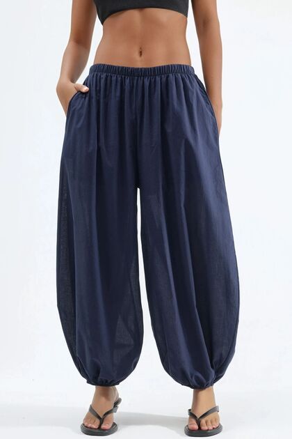 Busem Rubber Waist Balloon Pants