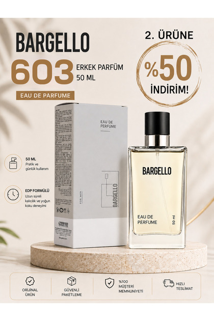 Bargello 603 Parfüm Erkek EDP Oriental 50 ml Yorumları, Fiyatı